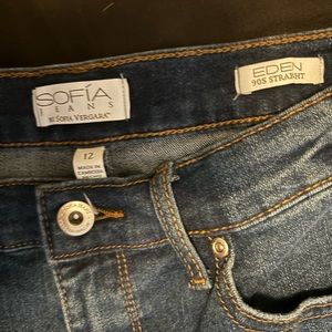 Denim studded jeans -sz 12